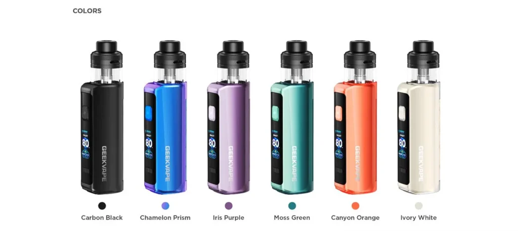 Geekvape Aegis Force Kit Colours Geekvape Aegis Force Kit Colours