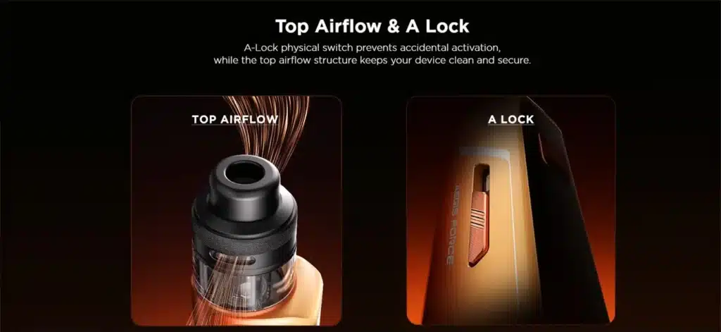 Geekvape Aegis Force Kit Top Airflow & Airlock Geekvape Aegis Force Kit Top Airflow & Airlock