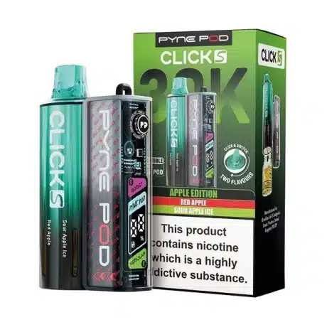 Pyne Pod Click S 30K Prefilled Pod Kit Apple Edition
