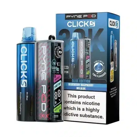 Pyne Pod Click S 30K Prefilled Pod Kit Blue Edition