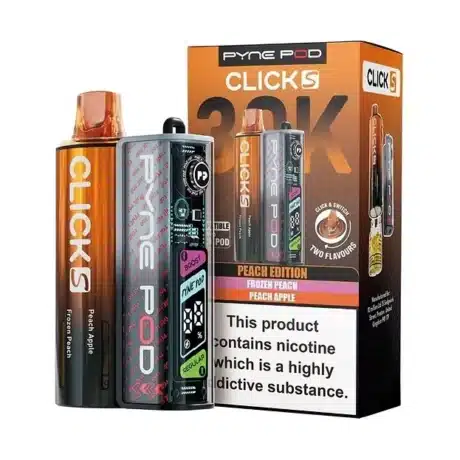 Pyne Pod Click S 30K Prefilled Pod Kit Peach Edition