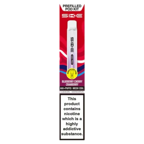 SKE Crystal Pro 600 Pod Kit Blueberry Cherry Cranberry