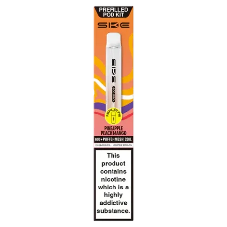 SKE Crystal Pro 600 Pod Kit Pineapple Peach Mango