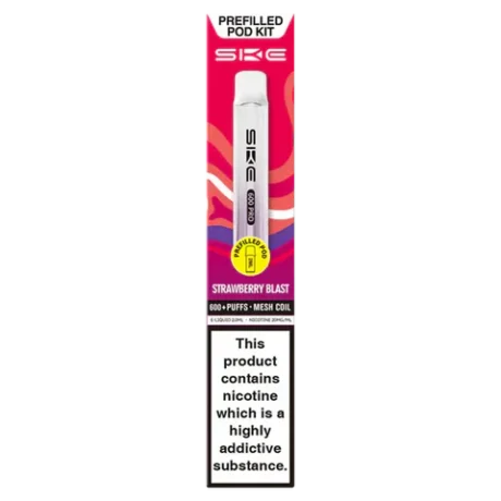 SKE Crystal Pro 600 Pod Kit Strawberry Blast