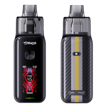 Uwell Typhos Pro Pod Vape Kit Midnight Black
