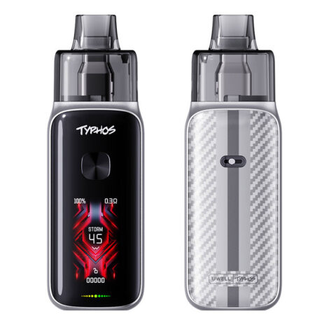 Uwell Typhos Pro Pod Vape Kit Stain Silver