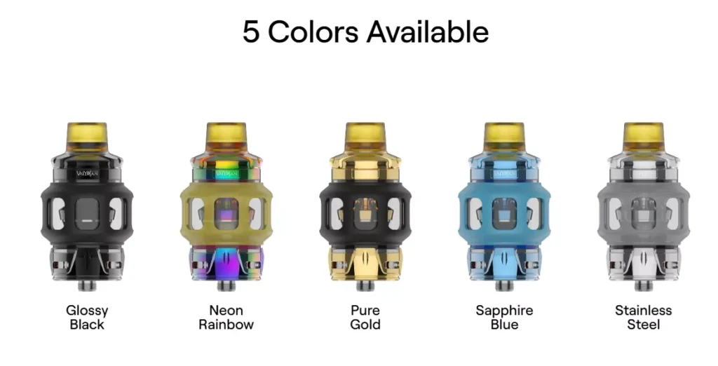 Uwell Valyrian 4 Tank Colours