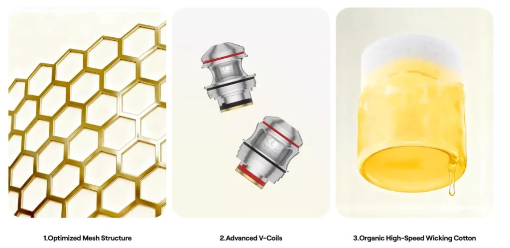 Uwell Valyrian 4 Tank High Speed Wicking Cotton