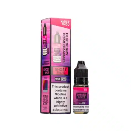Vapes Bars Ghost Nic Salts Blueberry Pomegranate