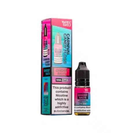 Vapes Bars Ghost Nic Salts Carnival Candy Floss