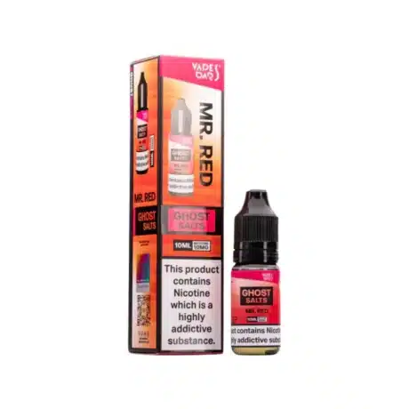 Vapes Bars Ghost Nic Salts Mr Red