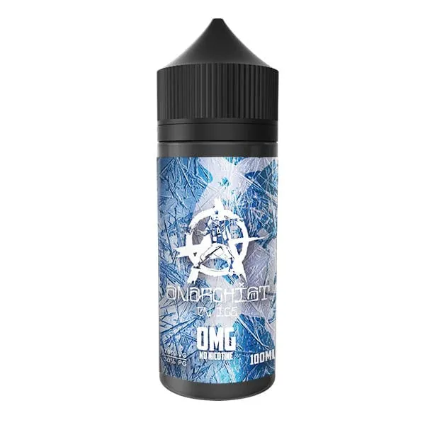 Anarchist Vape Juice 100ml Shortfill Blue On Ice