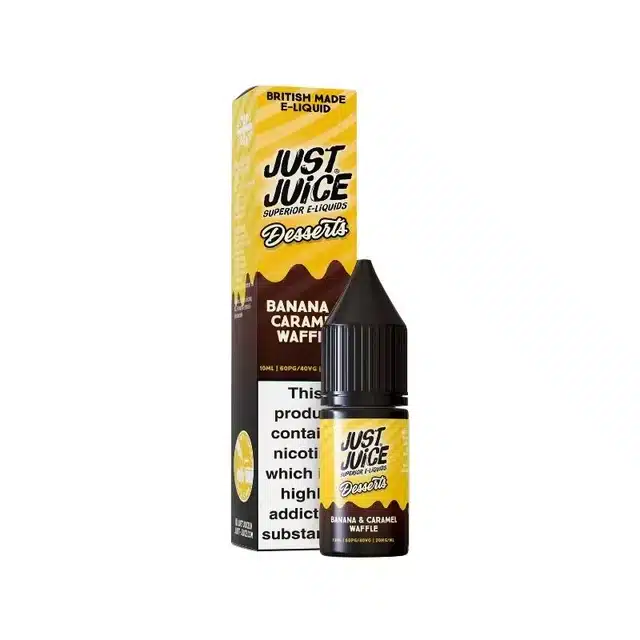 Just Juice Desserts Nic Salts 10ml Banana & Caramel Waffle