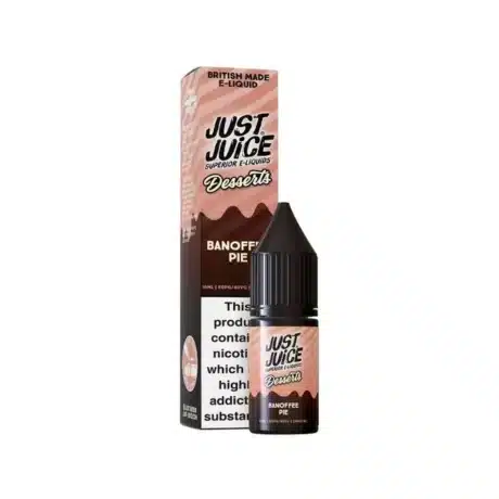 Just Juice Desserts Nic Salts 10ml Banoffee Pie