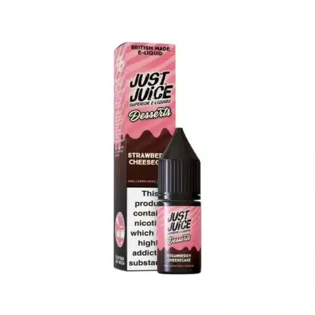 Just Juice Desserts Nic Salts 10ml Strawberry Cheesecake