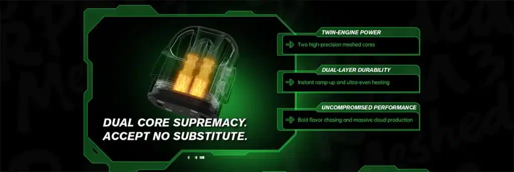 SMOK Nord 6 Vape Kit Dual Core Pods SMOK Nord 6 Vape Kit Dual Core Pods