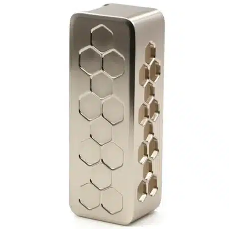 San Dynasty Replacement Battery Covers Silver Hexa