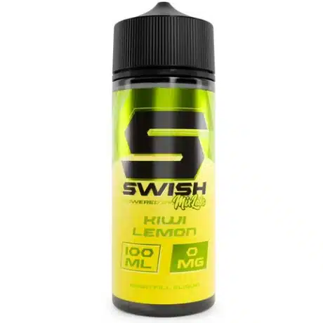 Swish X Mix Labs 100ml Shortfill E-Liquid Kiwi Lemon