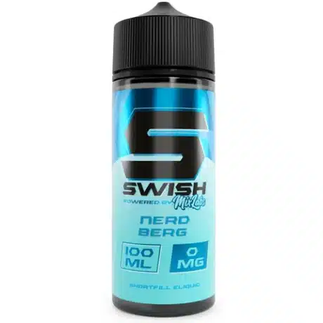 Swish X Mix Labs 100ml Shortfill E-Liquid Nerd Berg