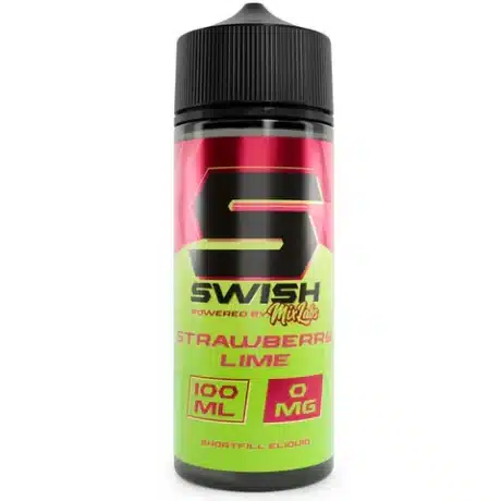 Swish X Mix Labs 100ml Shortfill E-Liquid Strawberry Lime