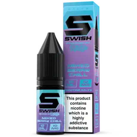 Swish X Mix Labs Nic Salts 10ml Mixed Berry Chill