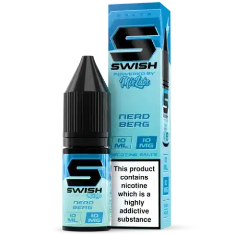Swish X Mix Labs Nic Salts 10ml Nerd Berg