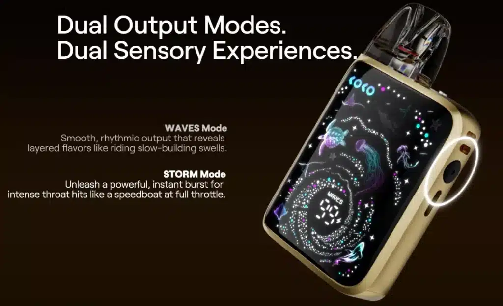 Uwell Caliburn G5 KOKO Pod Kit Dual Output Mode