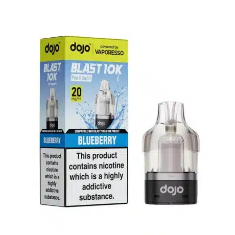 Vaporesso Dojo Blast 10K Prefilled Pods Blueberry