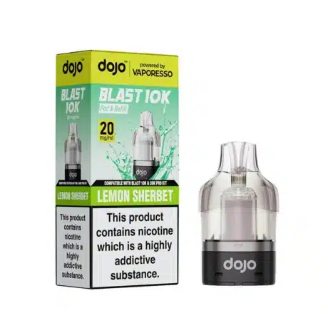 Vaporesso Dojo Blast 10K Prefilled Pods Lemon Sherbet