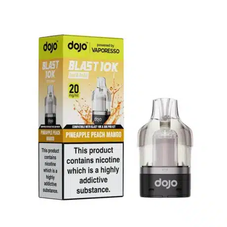 Vaporesso Dojo Blast 10K Prefilled Pods Pineapple Peach Mango