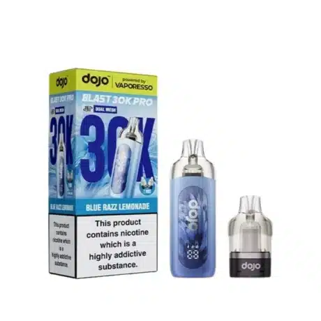 Vaporesso Dojo Blast 30K Pro Prefilled Pod Kit Blue Razz Lemonade