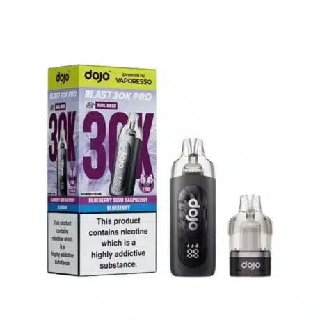 Vaporesso Dojo Blast 30K Pro Prefilled Pod Kit Blueberry Edition