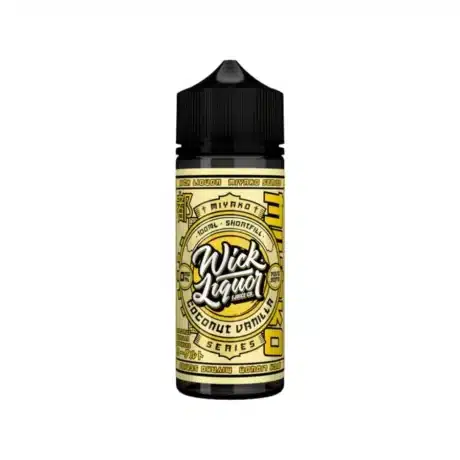 Wick Liquor Miyako Yoghurt 100ml Shortfill E-Liquid Coconut Vanilla