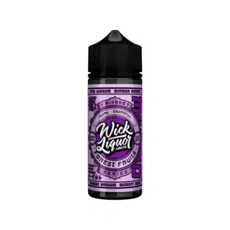 Wick Liquor Miyako Yoghurt 100ml Shortfill E-Liquid Forest Fruits
