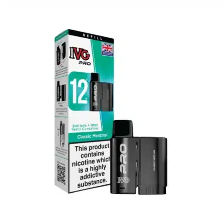 IVG Pro 12 Refill Pods Classic Menthol