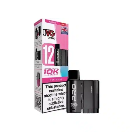 IVG Pro 12 Refill Pods Hub Blast