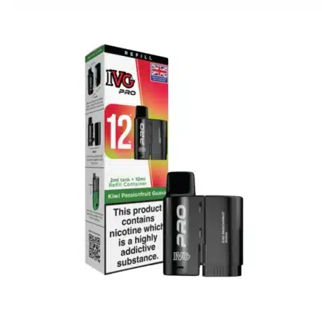 IVG Pro 12 Refill Pods Kiwi Passionfruit Guava