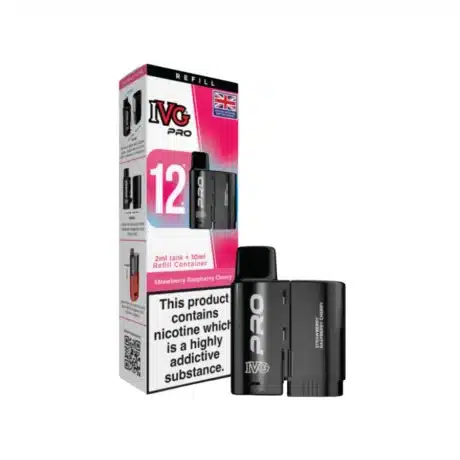 IVG Pro 12 Refill Pods Strawberry Raspberry Cherry