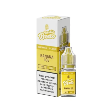 Ohm Brew Double Brew Bar Series 10ml Nic Salts Banana Ice
