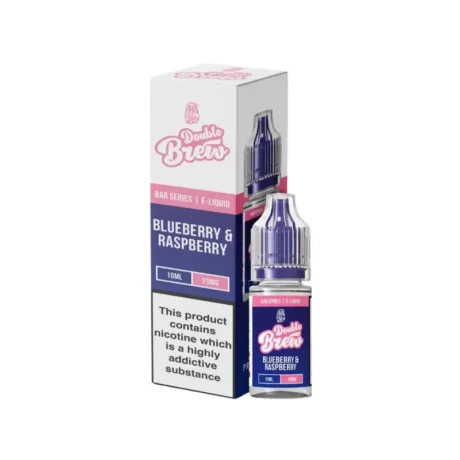 Ohm Brew Double Brew Bar Series 10ml Nic Salts Blueberry Raspberry