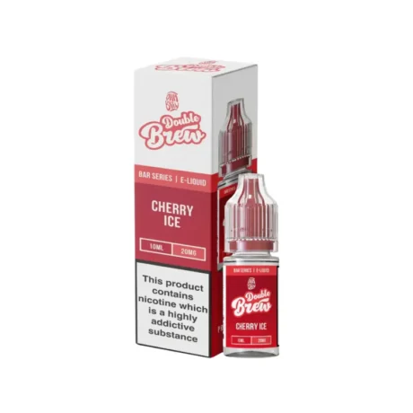 Ohm Brew Double Brew Bar Series 10ml Nic Salts Cherry Ice