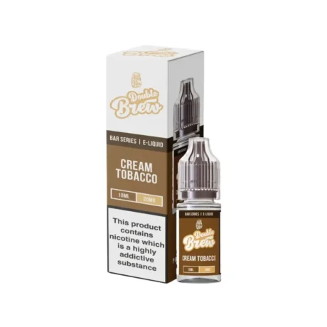 Ohm Brew Double Brew Bar Series 10ml Nic Salts Cream Tobacco