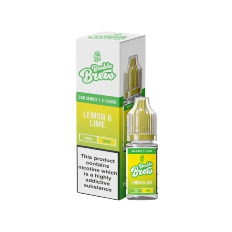Ohm Brew Double Brew Bar Series 10ml Nic Salts Lemon Lime