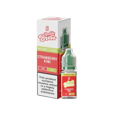 Ohm Brew Double Brew Bar Series 10ml Nic Salts Strawberry Kiwi