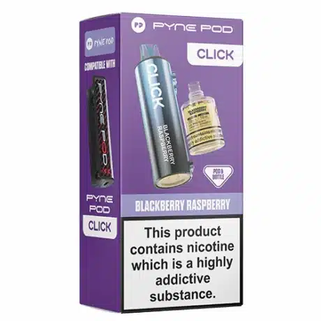 Pyne Pod Click 50K Prefilled Pods Blackberry Raspberry