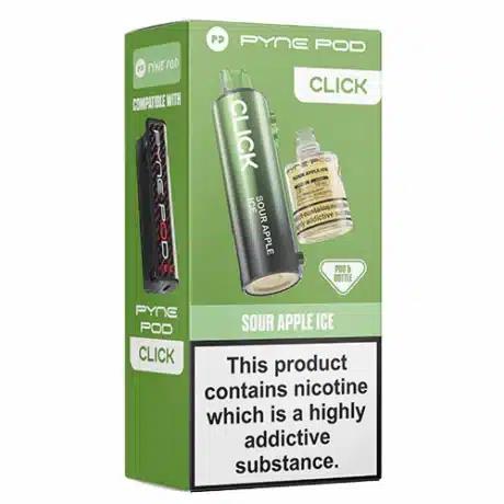 Pyne Pod Click 50K Prefilled Pods Sour Apple Ice
