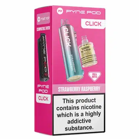 Pyne Pod Click 50K Prefilled Pods Strawberry Raspberry