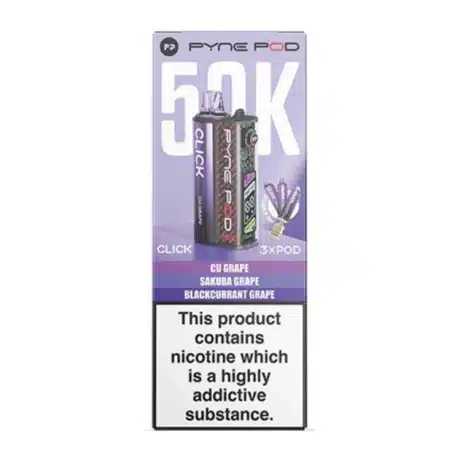 Pyne Pod Click 50K Vape Kit Grape Edition