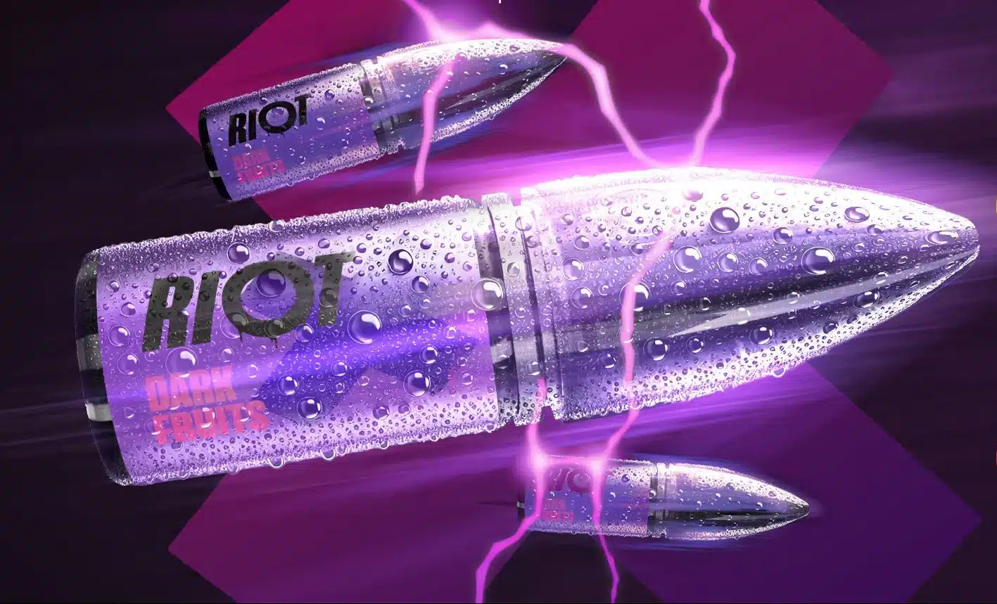 RIOT X Nic Salts E-liquid Banner