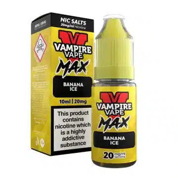 Vampire Vape Max Nic Salts Banana Ice